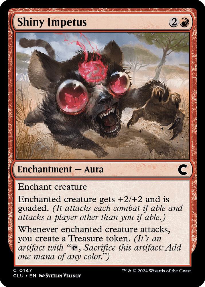 Shiny Impetus [Ravnica: Clue Edition]