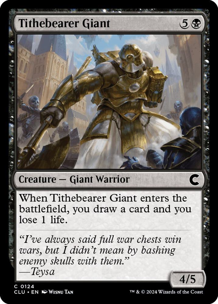 Tithebearer Giant [Ravnica: Clue Edition]