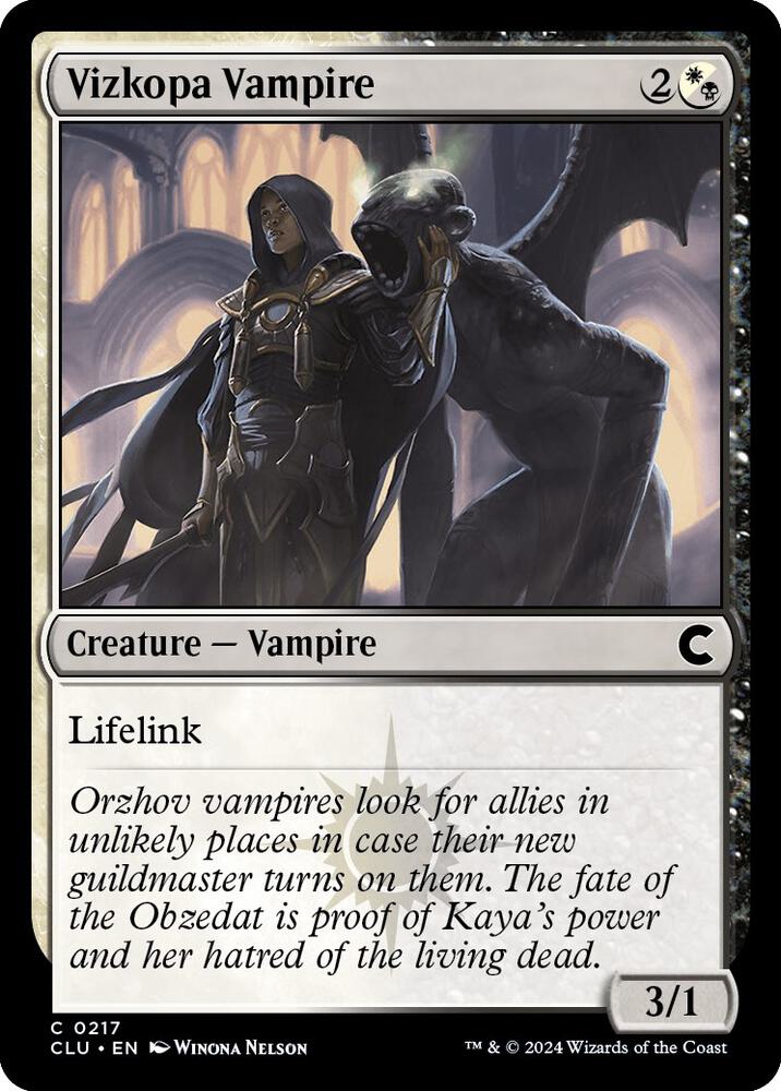 Vizkopa Vampire [Ravnica: Clue Edition]