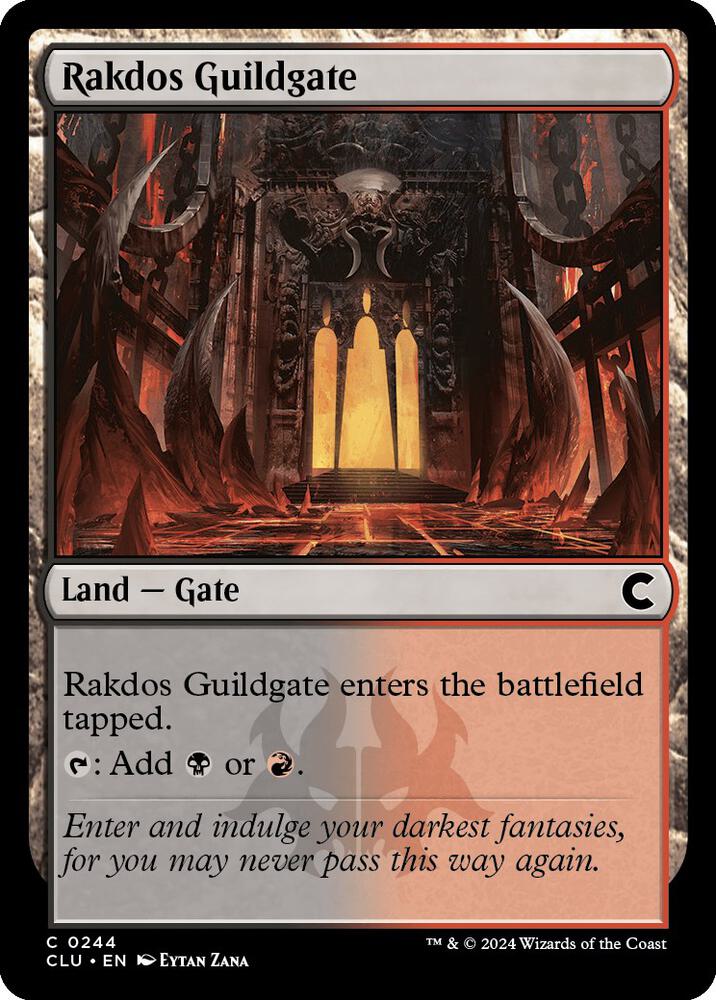 Rakdos Guildgate [Ravnica: Clue Edition]