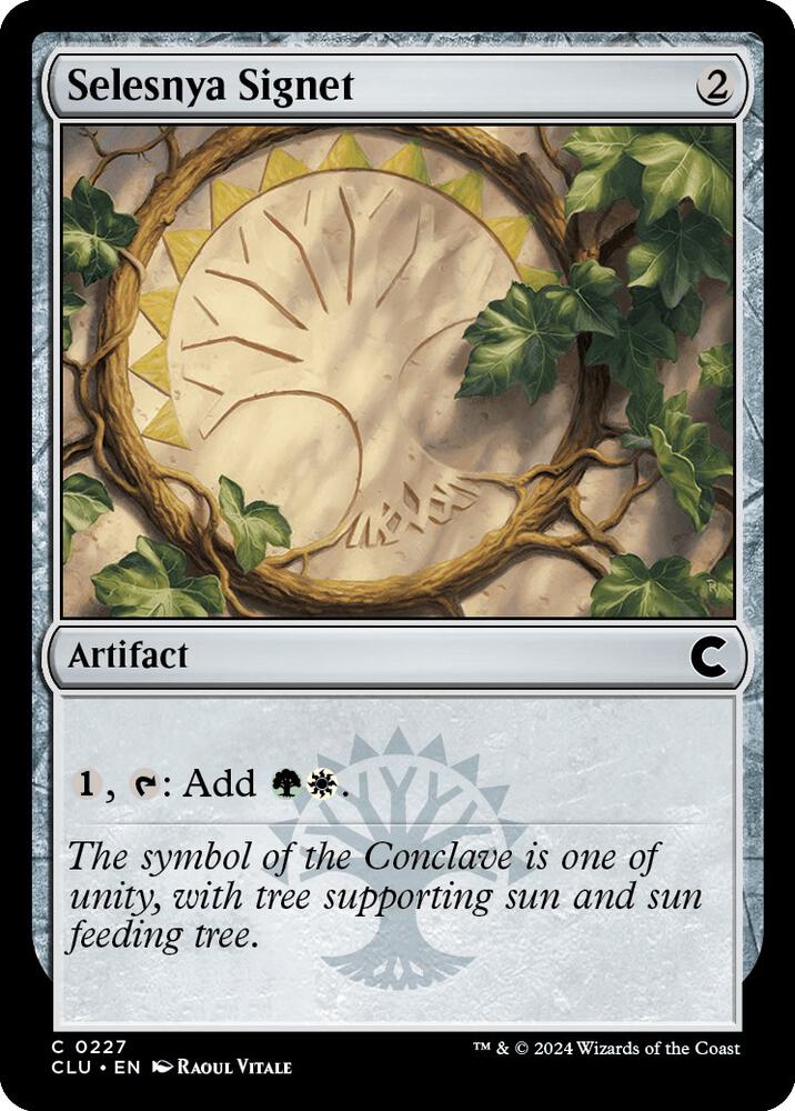 Selesnya Signet [Ravnica: Clue Edition]