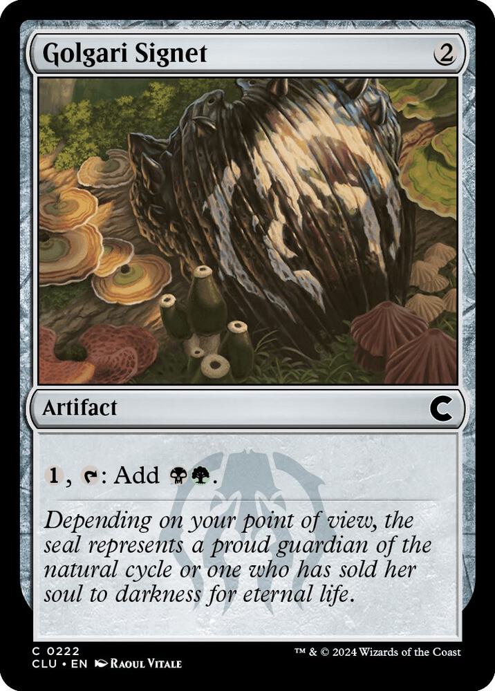 Golgari Signet [Ravnica: Clue Edition]