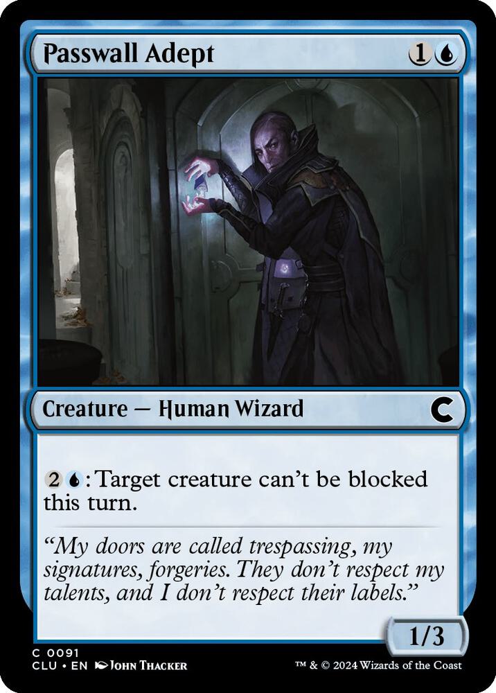 Passwall Adept [Ravnica: Clue Edition]