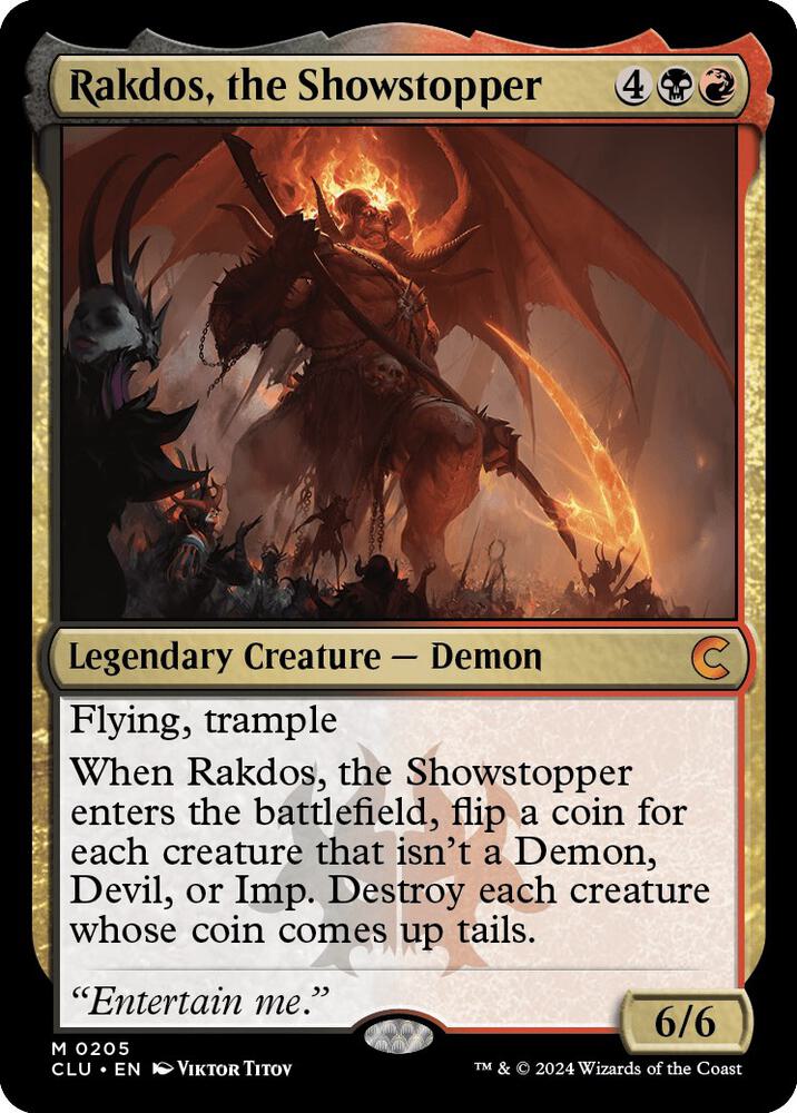 Rakdos, the Showstopper [Ravnica: Clue Edition]