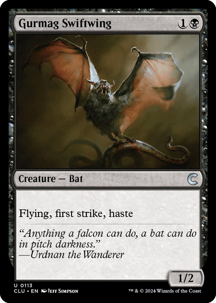 Gurmag Swiftwing [Ravnica: Clue Edition]