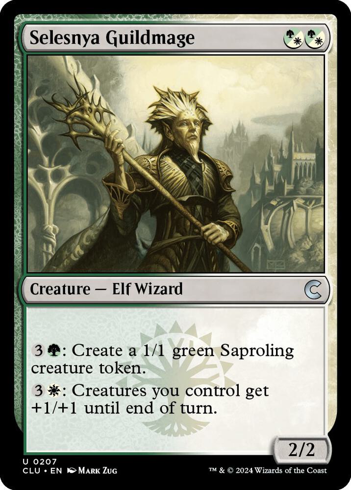 Selesnya Guildmage [Ravnica: Clue Edition]