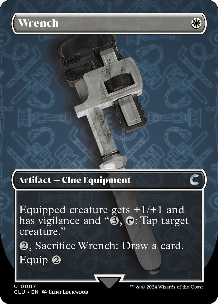 Wrench (Borderless) [Ravnica: Clue Edition]