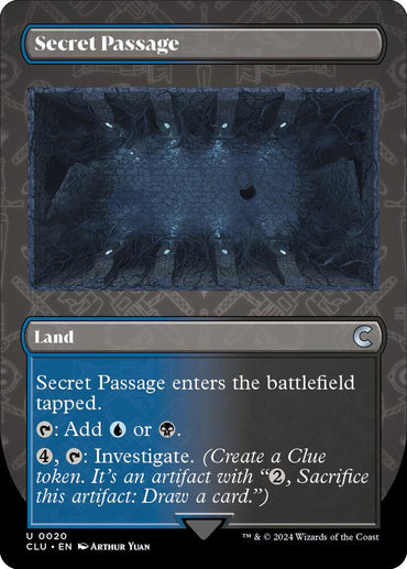 Secret Passage (Borderless) [Ravnica: Clue Edition]