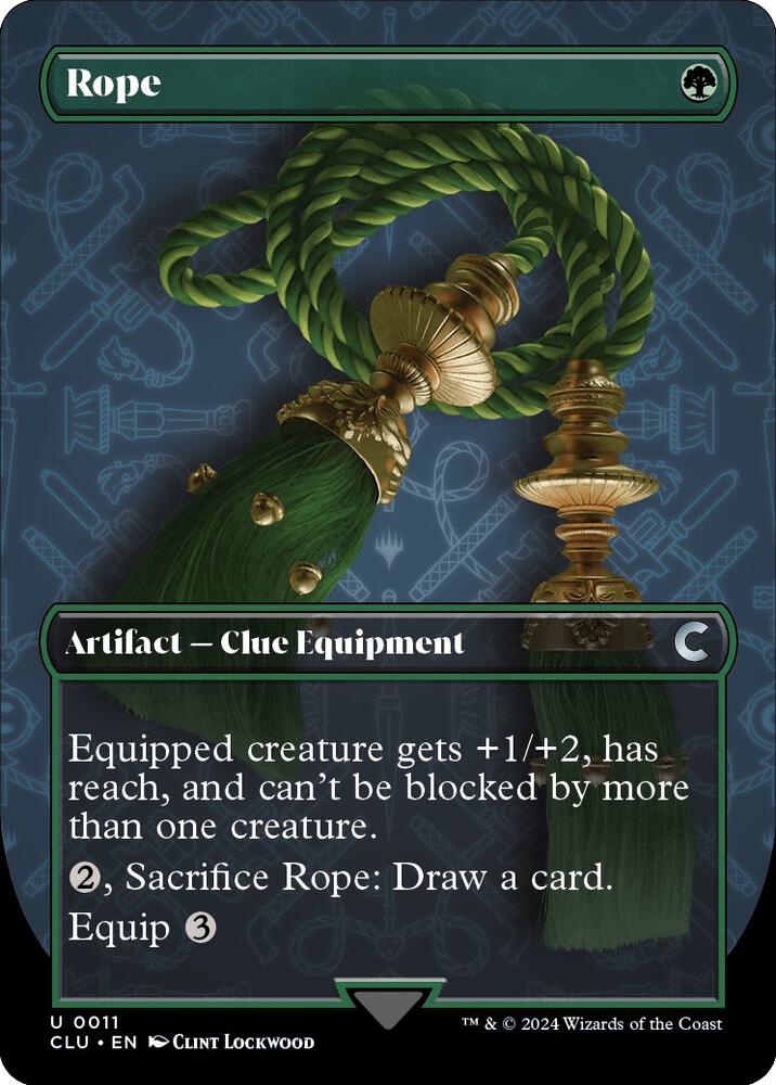 Rope (Borderless) [Ravnica: Clue Edition]