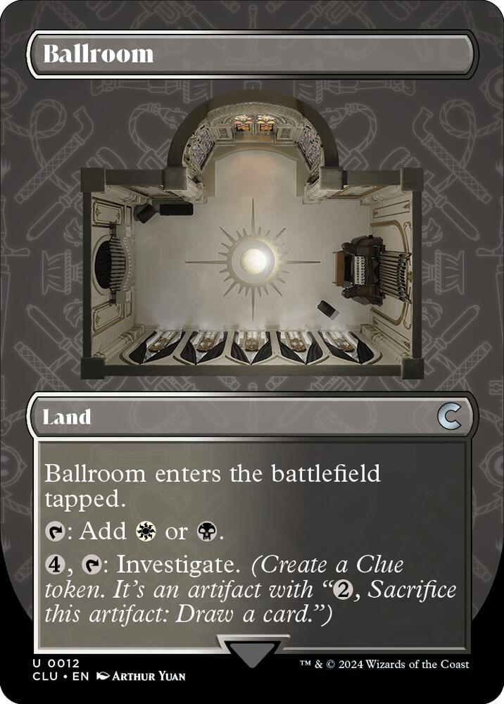 Ballroom (Borderless) [Ravnica: Clue Edition]