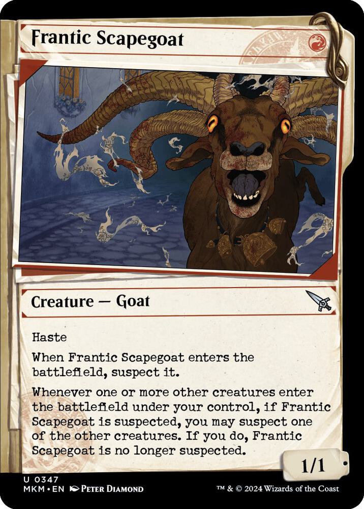 Frantic Scapegoat (Showcase) [Murders at Karlov Manor]