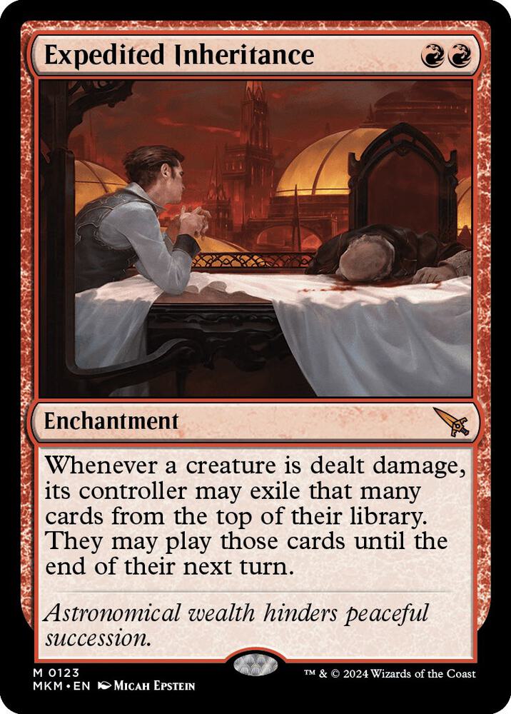 Expedited Inheritance [Murders at Karlov Manor]