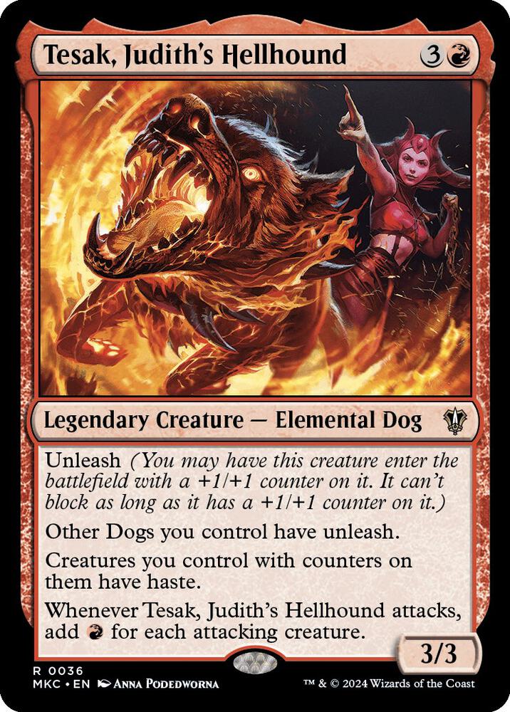 Tesak, Judith's Hellhound [Murders at Karlov Manor Commander]