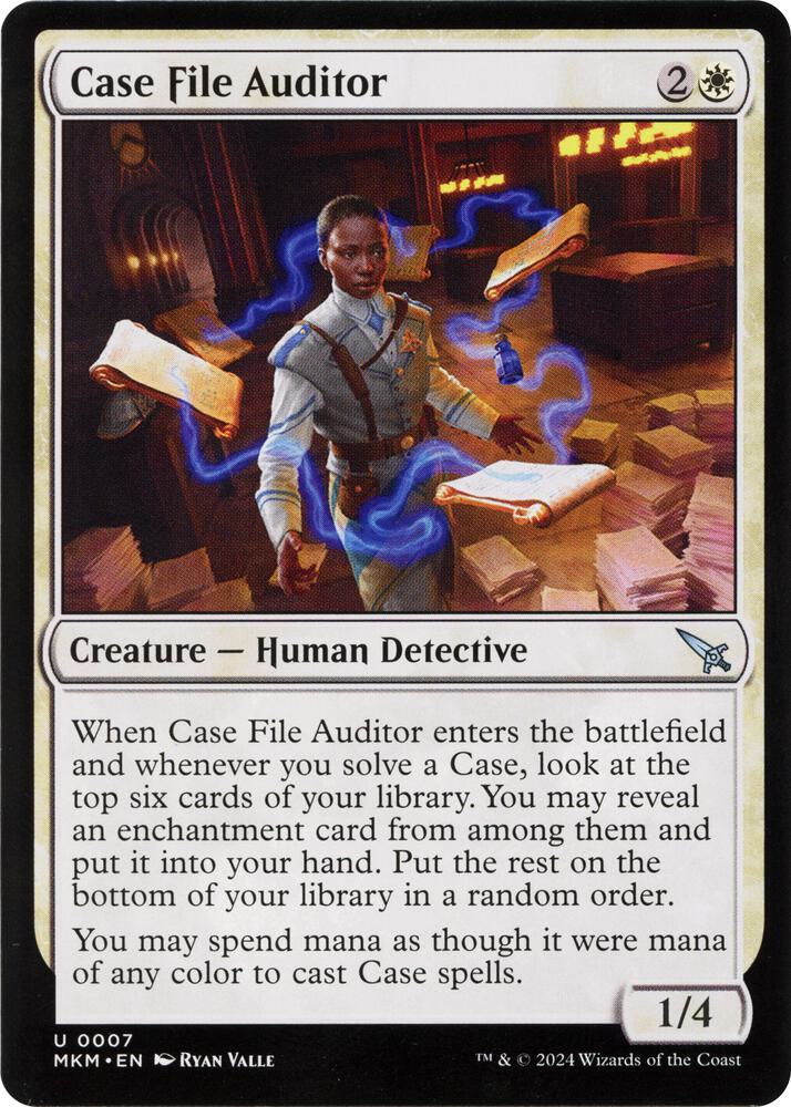Case File Auditor (Blue) [Murders at Karlov Manor]