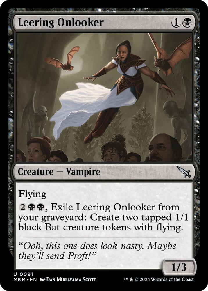 Leering Onlooker [Murders at Karlov Manor]