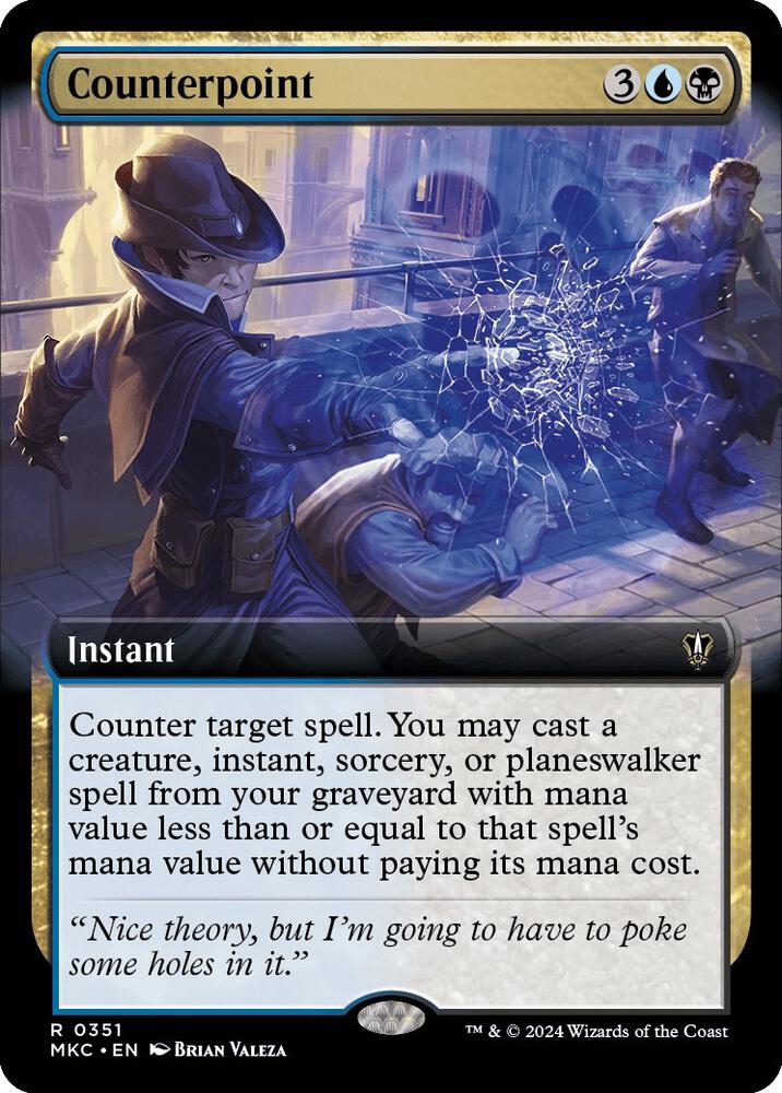 Counterpoint (Extended Art) [Murders at Karlov Manor Commander]