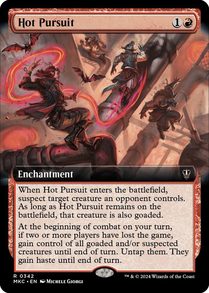 Hot Pursuit (Extended Art) [Murders at Karlov Manor Commander]