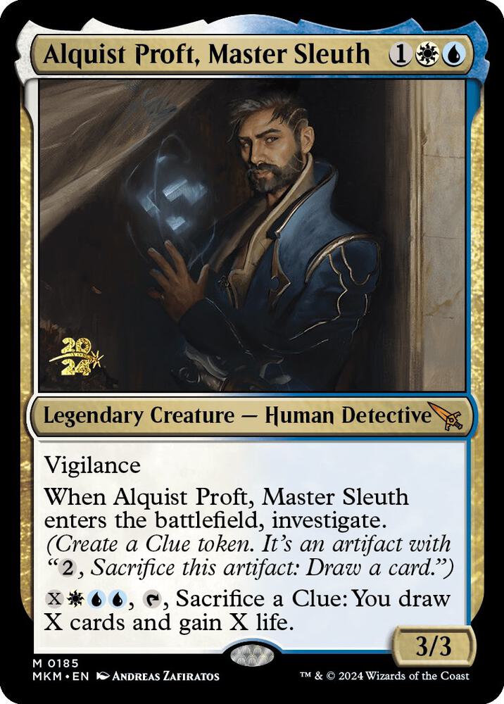 Alquist Proft, Master Sleuth [Murders at Karlov Manor Prerelease Promos]