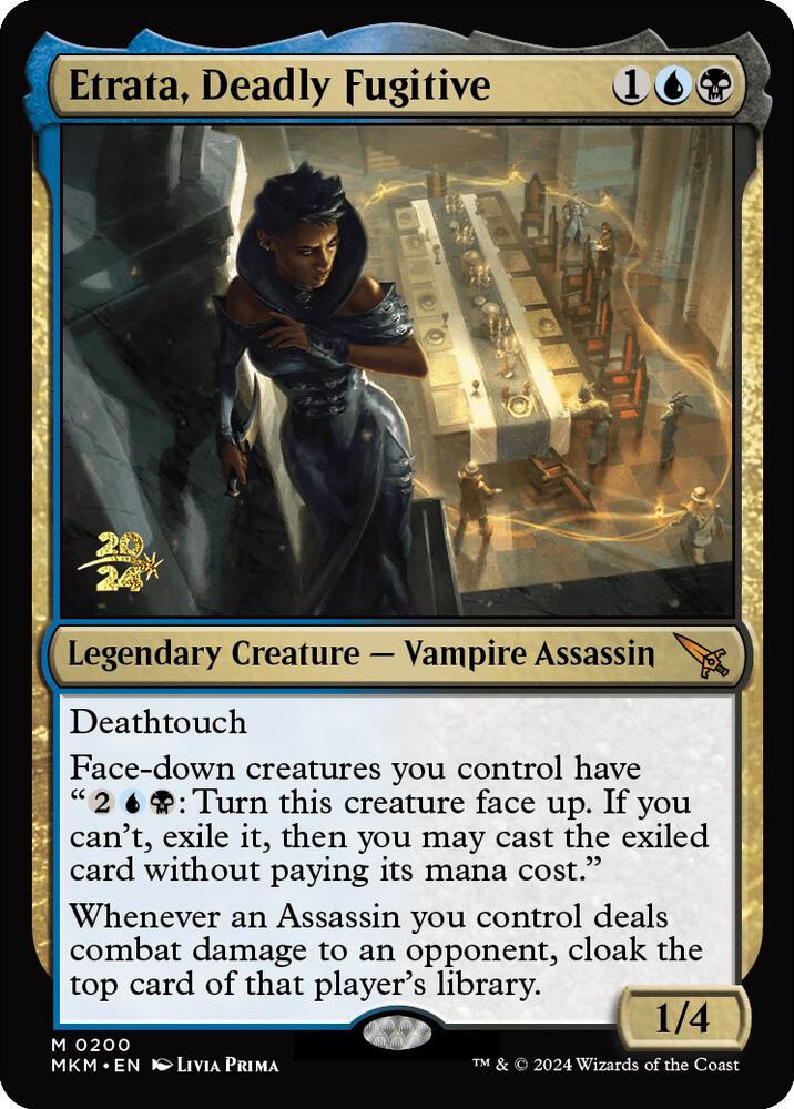 Etrata, Deadly Fugitive [Murders at Karlov Manor Prerelease Promos]