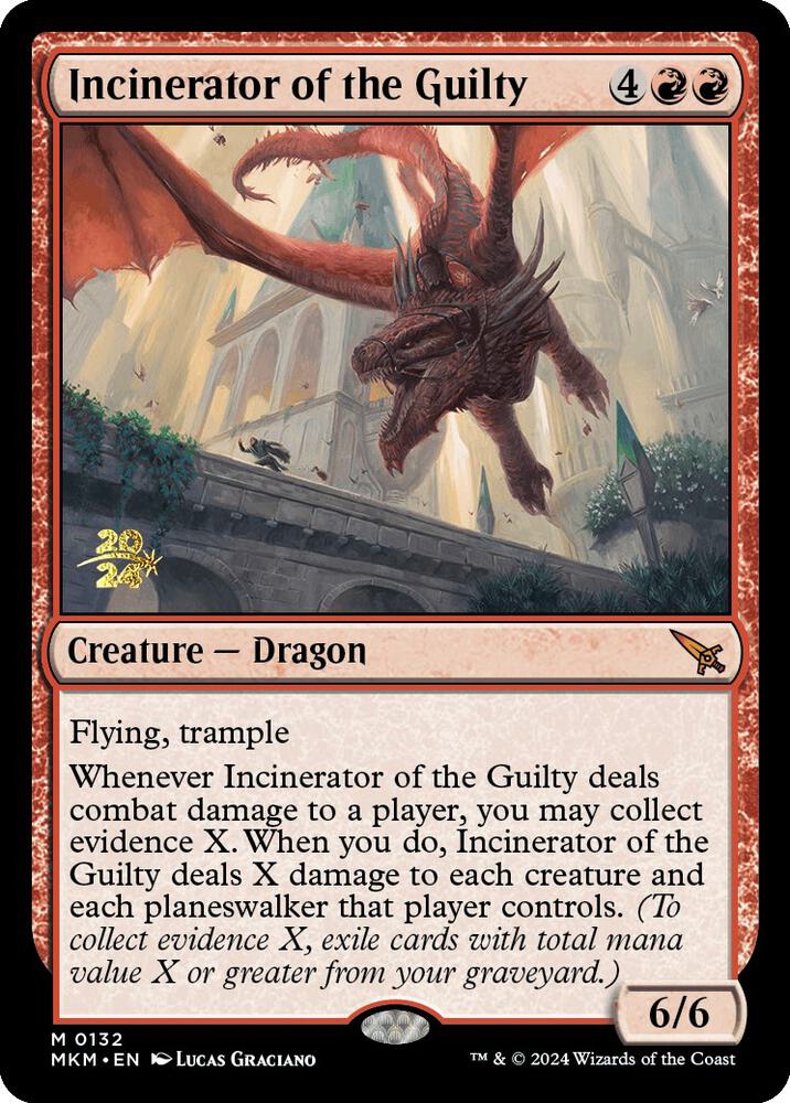 Incinerator of the Guilty [Murders at Karlov Manor Prerelease Promos]