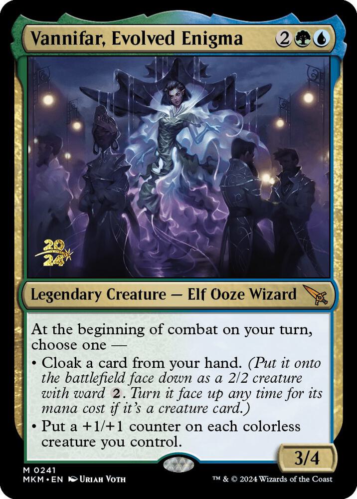 Vannifar, Evolved Enigma [Murders at Karlov Manor Prerelease Promos]