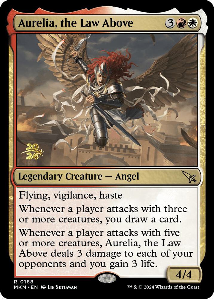 Aurelia, the Law Above [Murders at Karlov Manor Prerelease Promos]