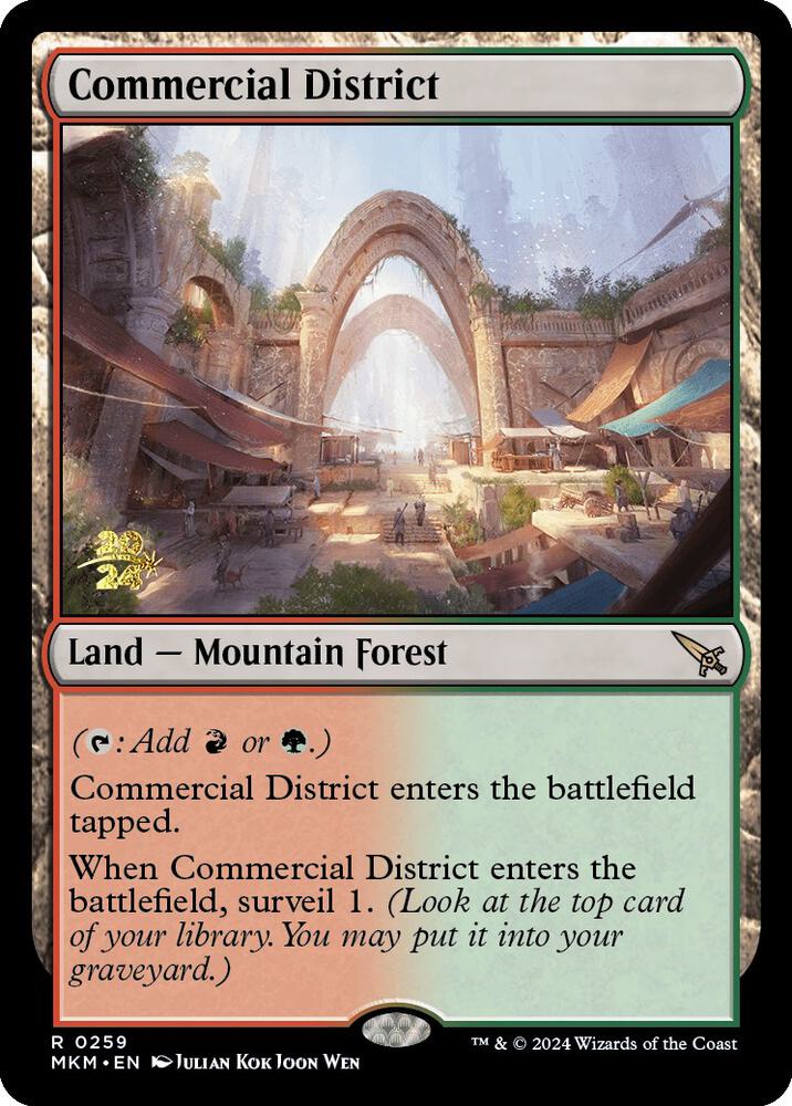 Commercial District [Murders at Karlov Manor Prerelease Promos]