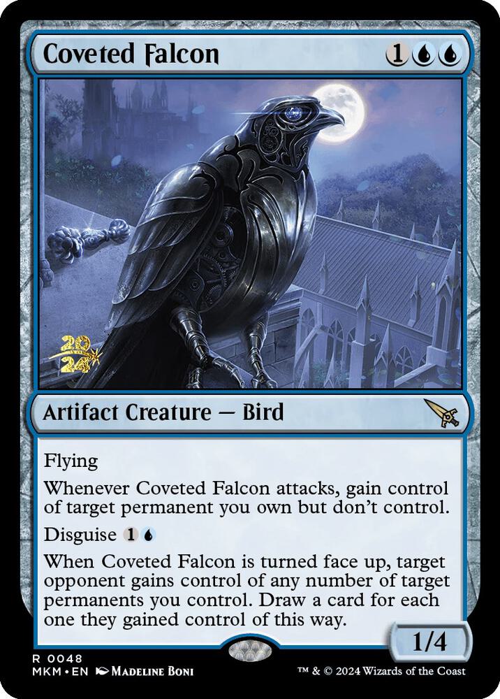 Coveted Falcon [Murders at Karlov Manor Prerelease Promos]