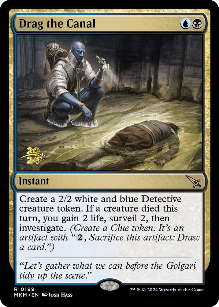 Drag the Canal [Murders at Karlov Manor Prerelease Promos]