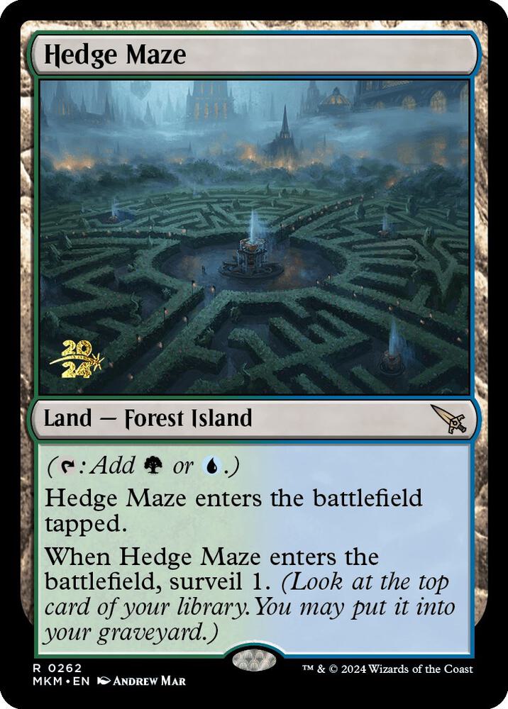 Hedge Maze [Murders at Karlov Manor Prerelease Promos]