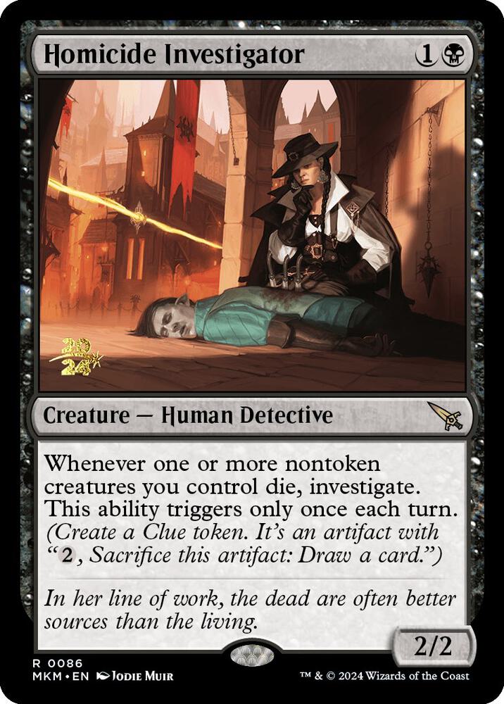 Homicide Investigator [Murders at Karlov Manor Prerelease Promos]