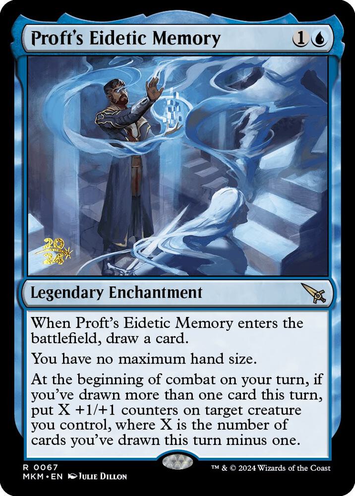 Proft's Eidetic Memory [Murders at Karlov Manor Prerelease Promos]