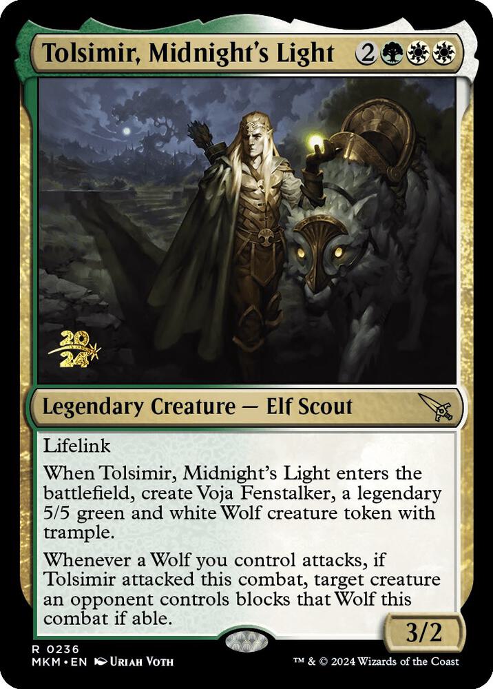 Tolsimir, Midnight's Light [Murders at Karlov Manor Prerelease Promos]
