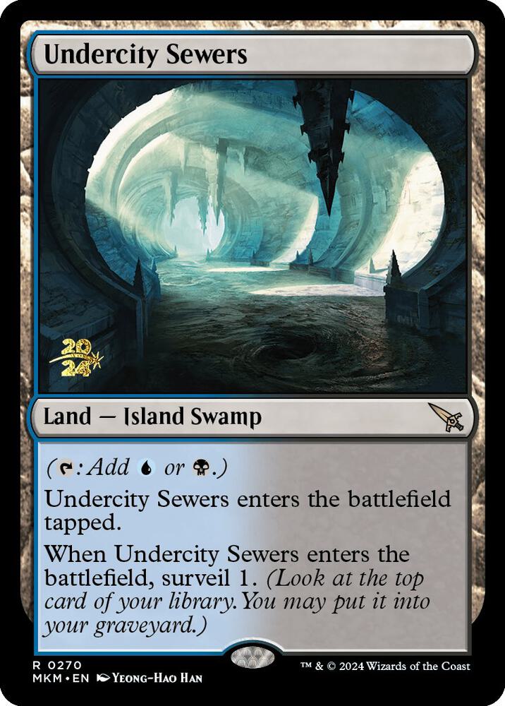 Undercity Sewers [Murders at Karlov Manor Prerelease Promos]
