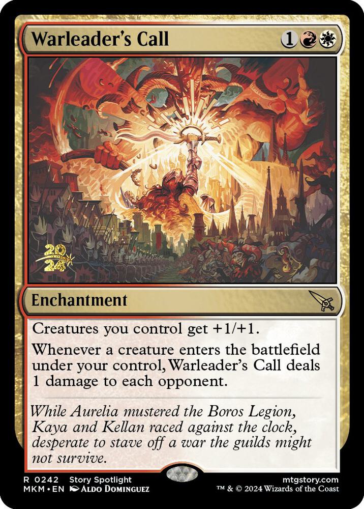 Warleader's Call [Murders at Karlov Manor Prerelease Promos]