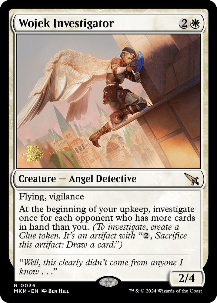 Wojek Investigator [Murders at Karlov Manor Prerelease Promos]