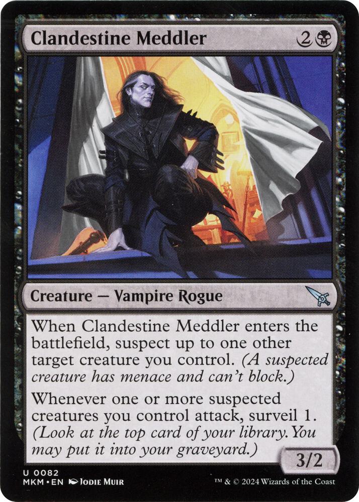 Clandestine Meddler (White) [Murders at Karlov Manor]
