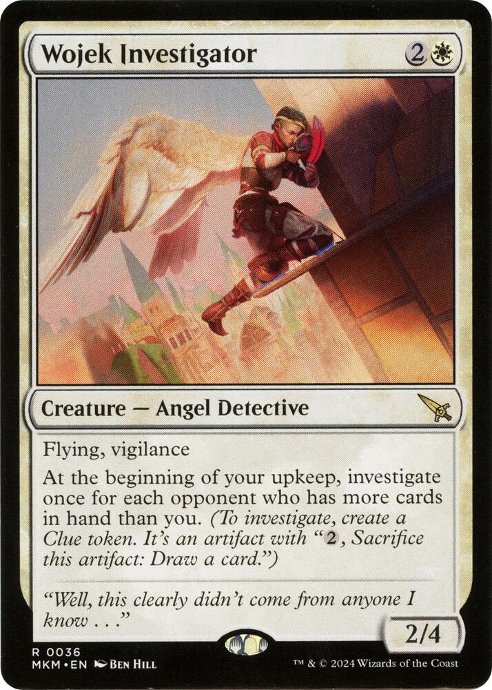 Wojek Investigator (Red) [Murders at Karlov Manor]