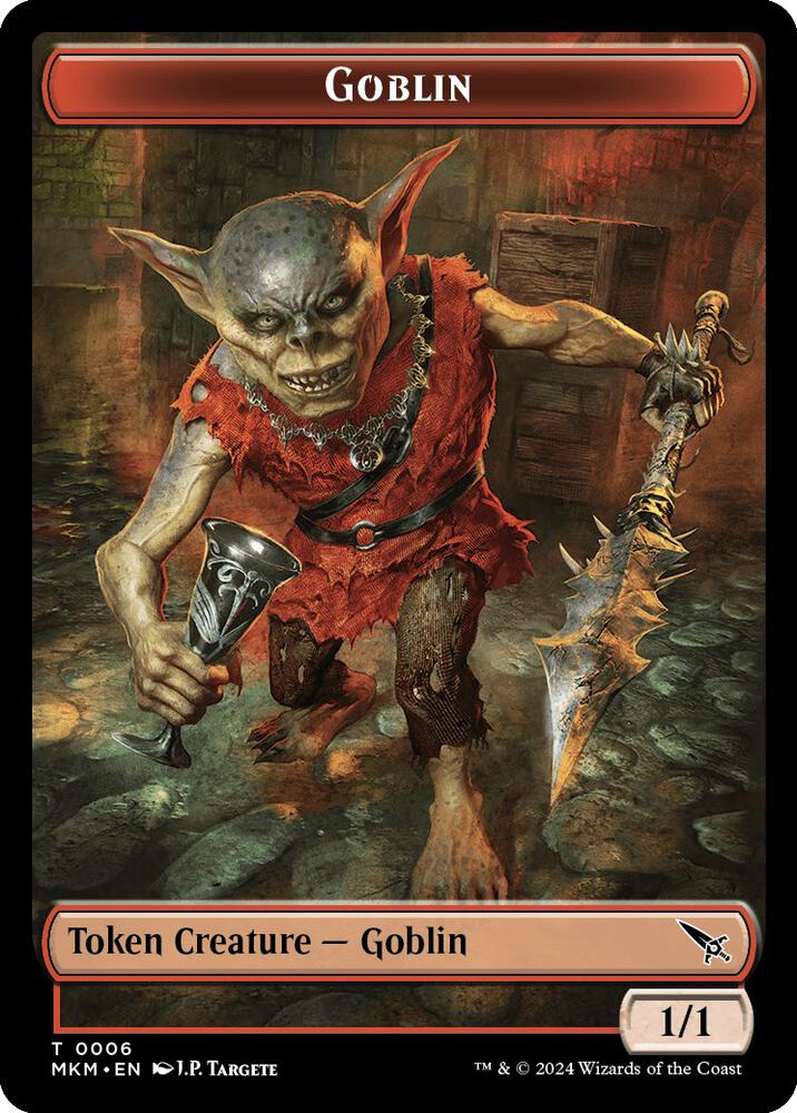 Goblin Token [Murders at Karlov Manor Tokens]