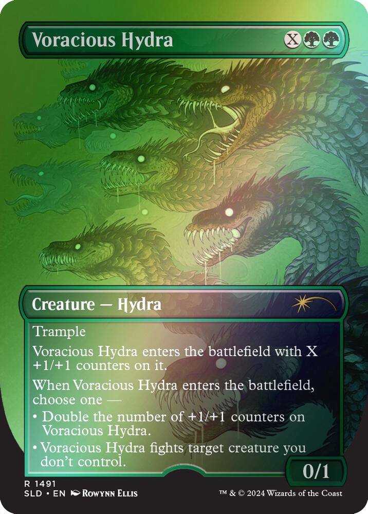Voracious Hydra (Rainbow Foil) [Secret Lair Drop Series]