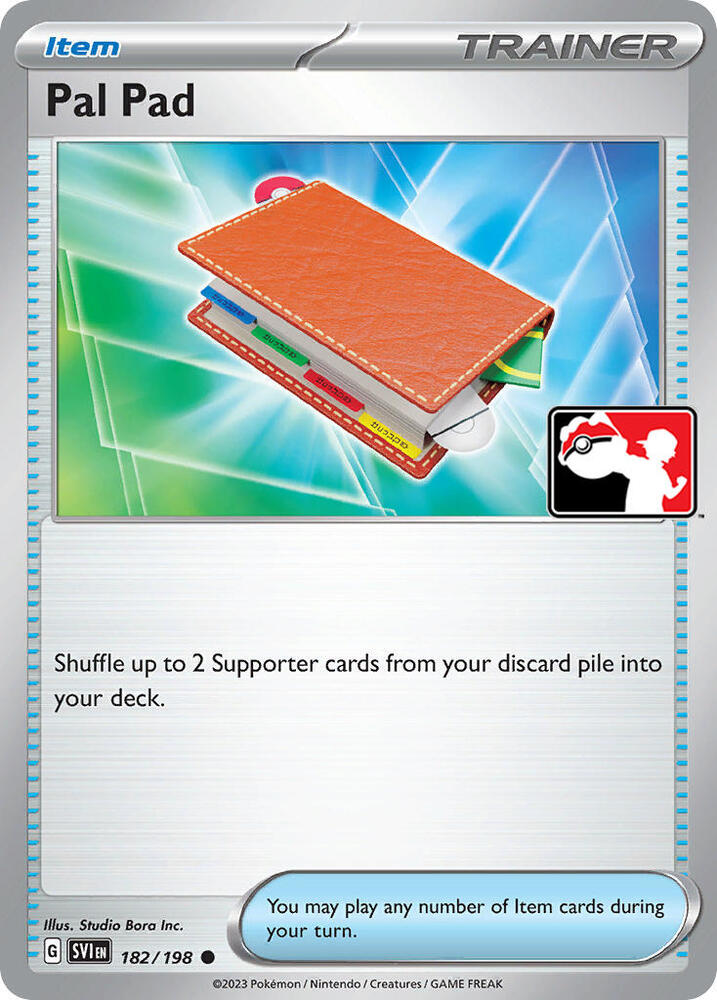 Pal Pad (182/198) [Prize Pack Series Four]