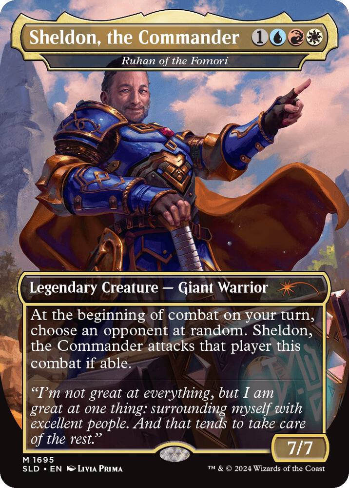 Ruhan of the Fomori - Sheldon, the Commander [Secret Lair: Sheldon's Spellbook]