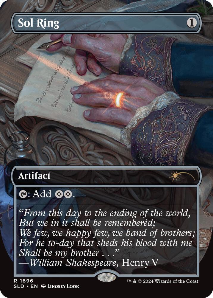 Sol Ring (1696) [Secret Lair: Sheldon's Spellbook]