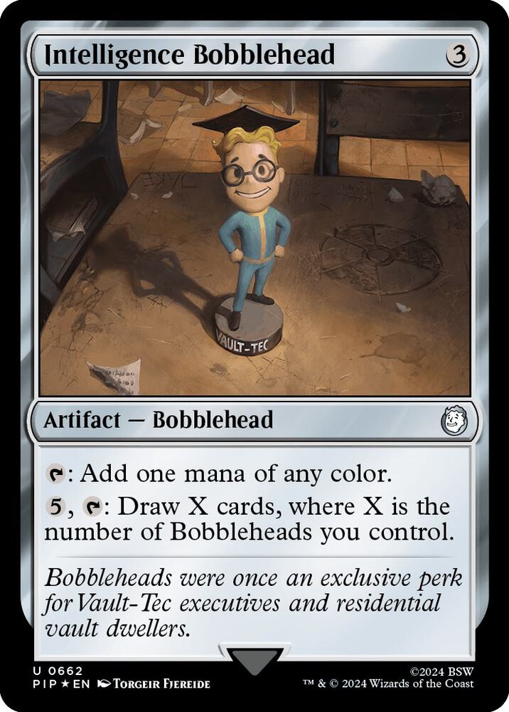 Intelligence Bobblehead (Surge Foil) [Fallout]