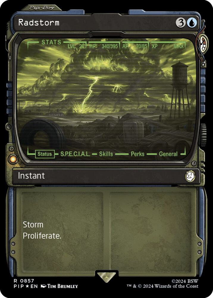 Radstorm (Showcase) (Surge Foil) [Fallout]
