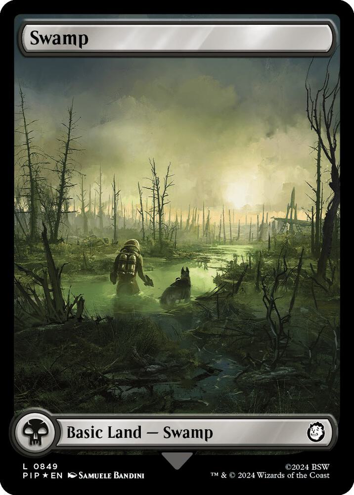 Swamp (0849) (Surge Foil) [Fallout]