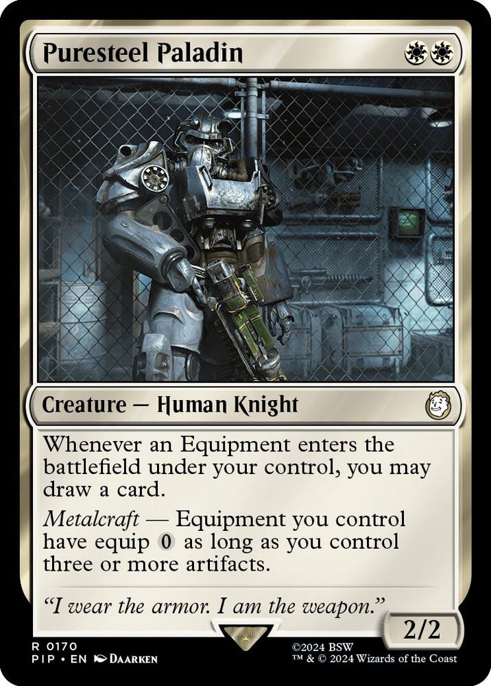 Puresteel Paladin [Fallout]