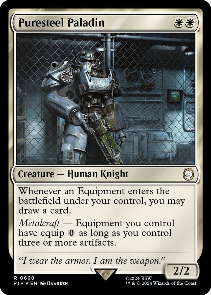 Puresteel Paladin (Surge Foil) [Fallout]
