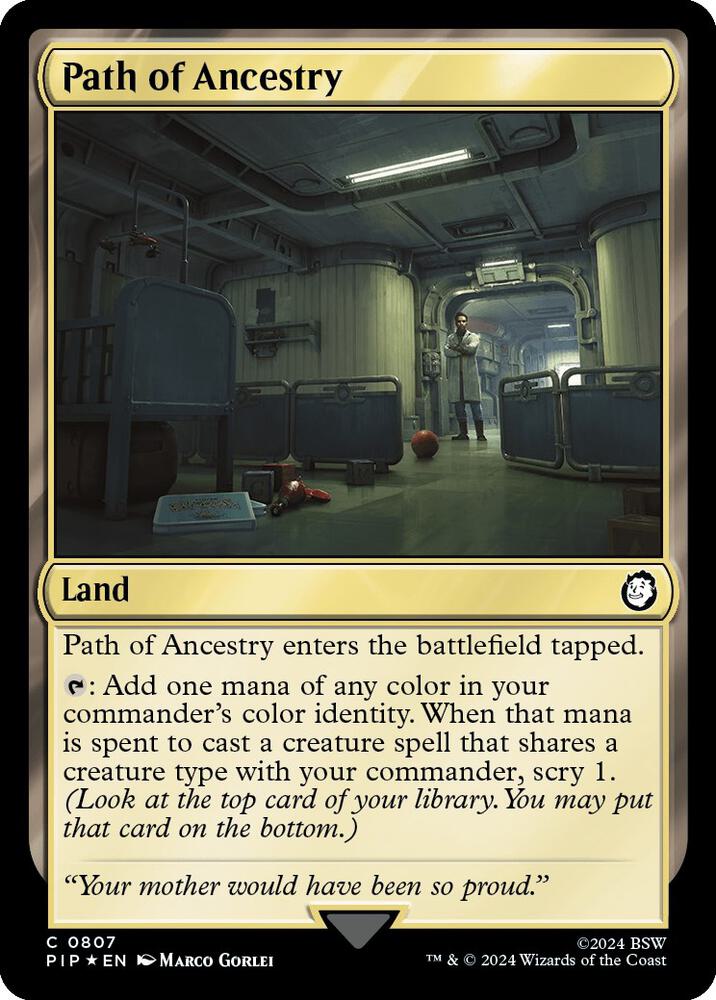 Path of Ancestry (Surge Foil) [Fallout]