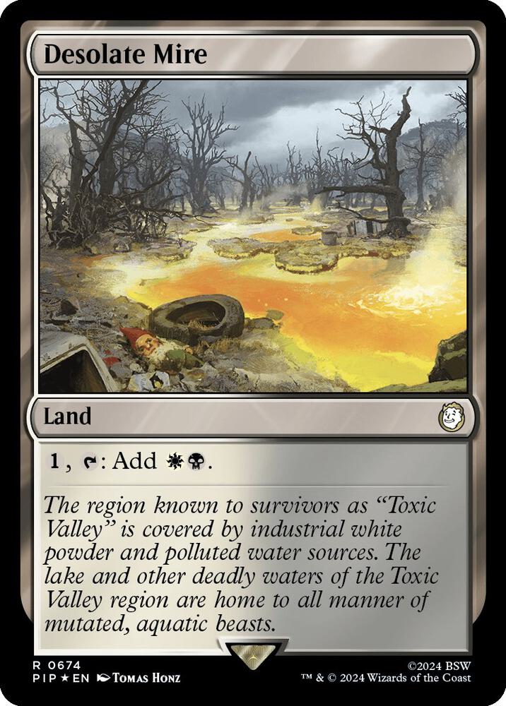 Desolate Mire (Surge Foil) [Fallout]